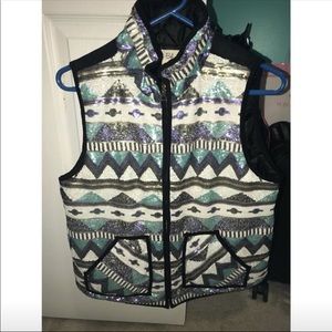 Sequin Aztec Hope’s vest!